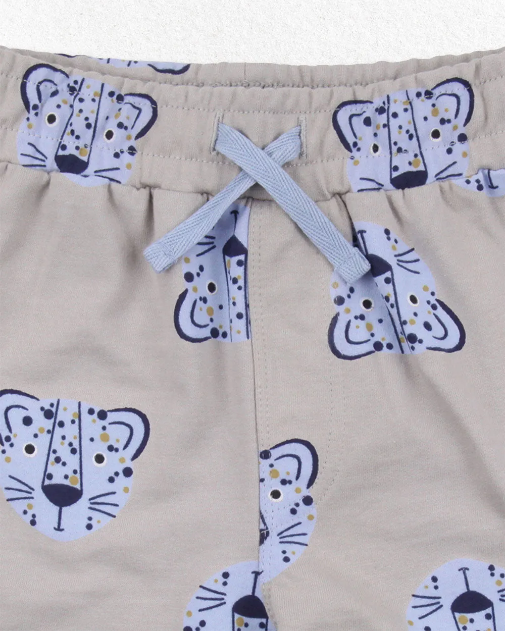 Multicoloured Lenny the Leopard Print Shorts