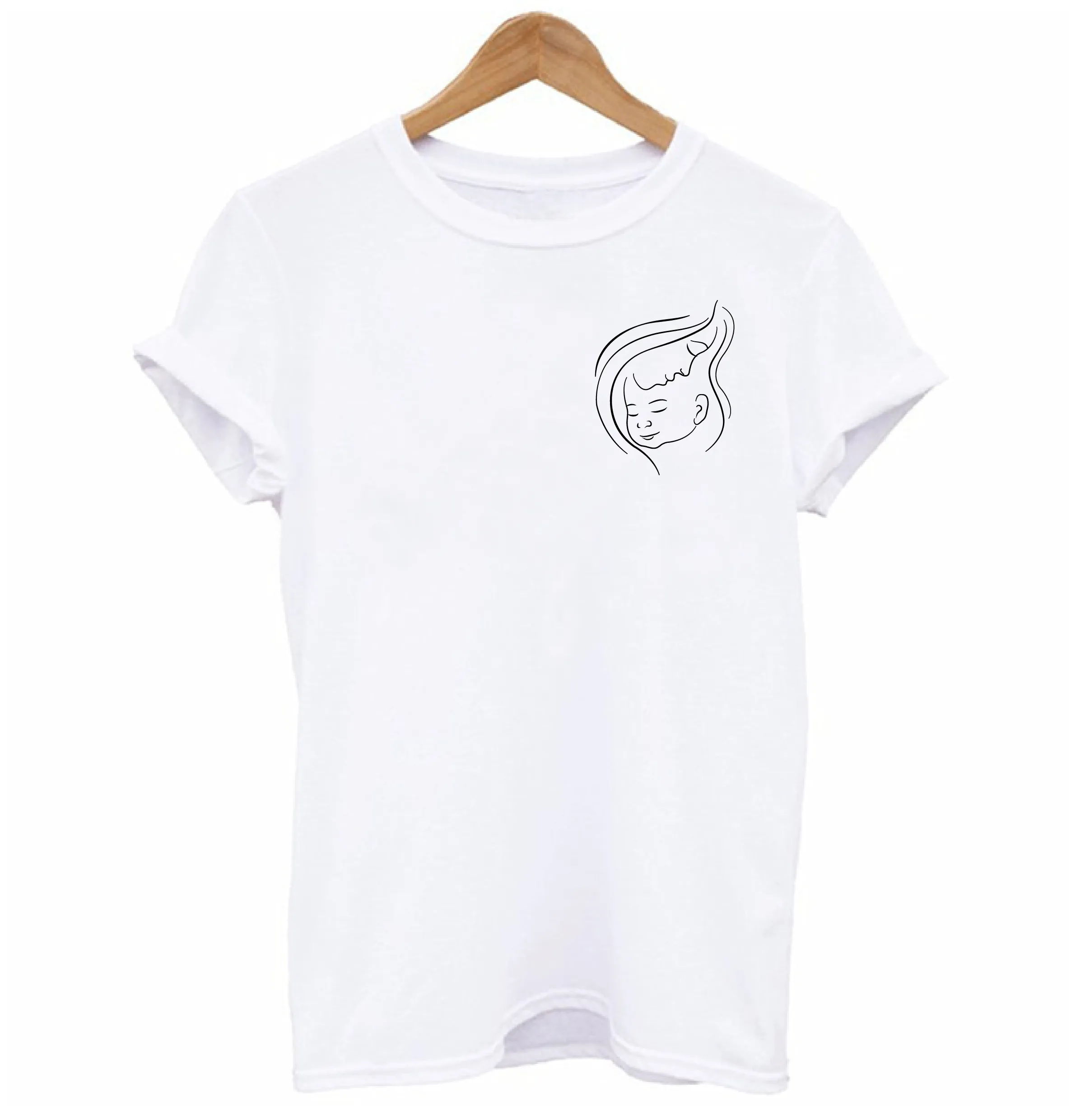 Mummy and Her Baby Bond Symbol T-shirt