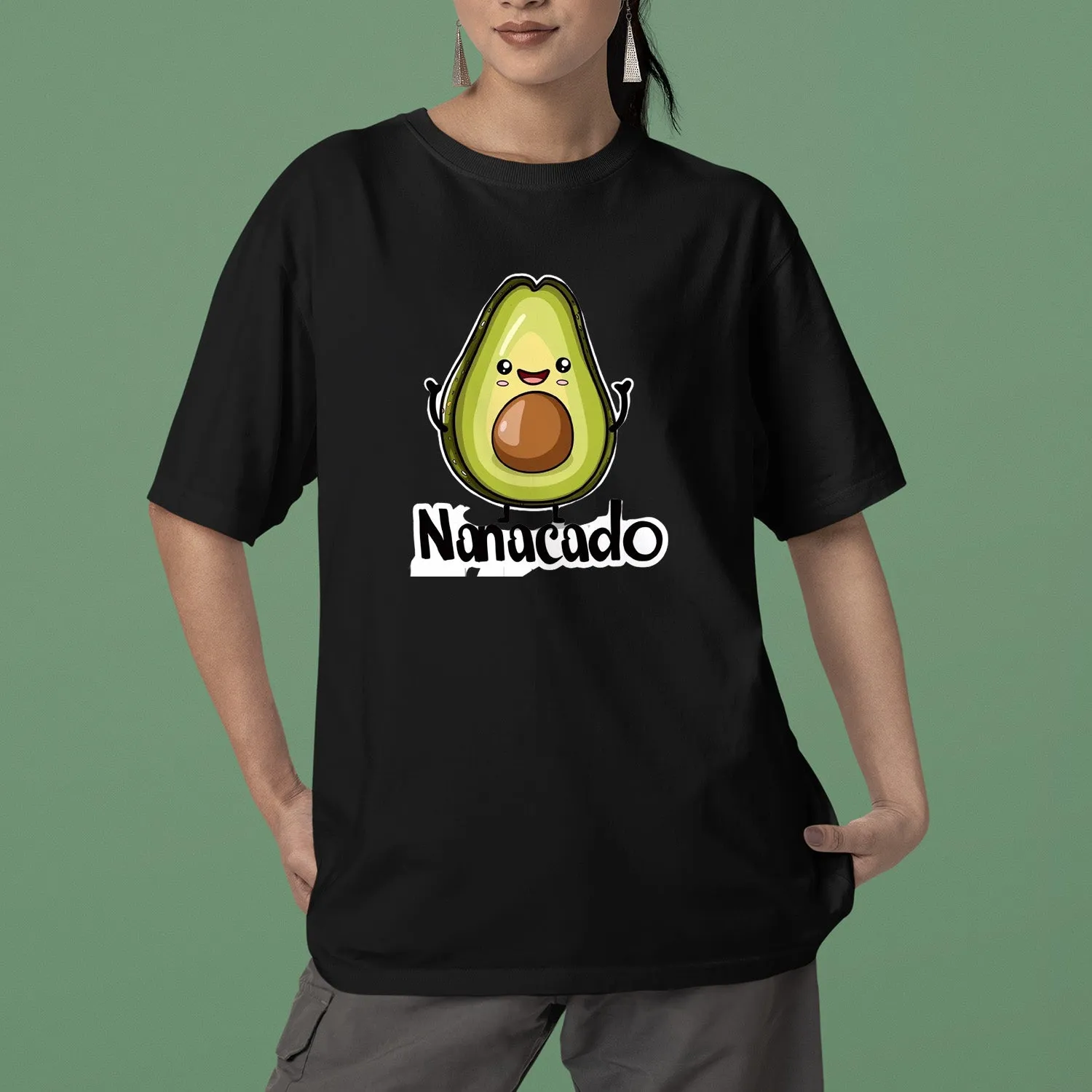 Nanacado T-Shirt, Cute Avocado Shirt, Nana Shirt, Fruiti Grandma Hoodie, Grandma Shirt, Mother's Day Gift For Grandma, Happy Mother's Day