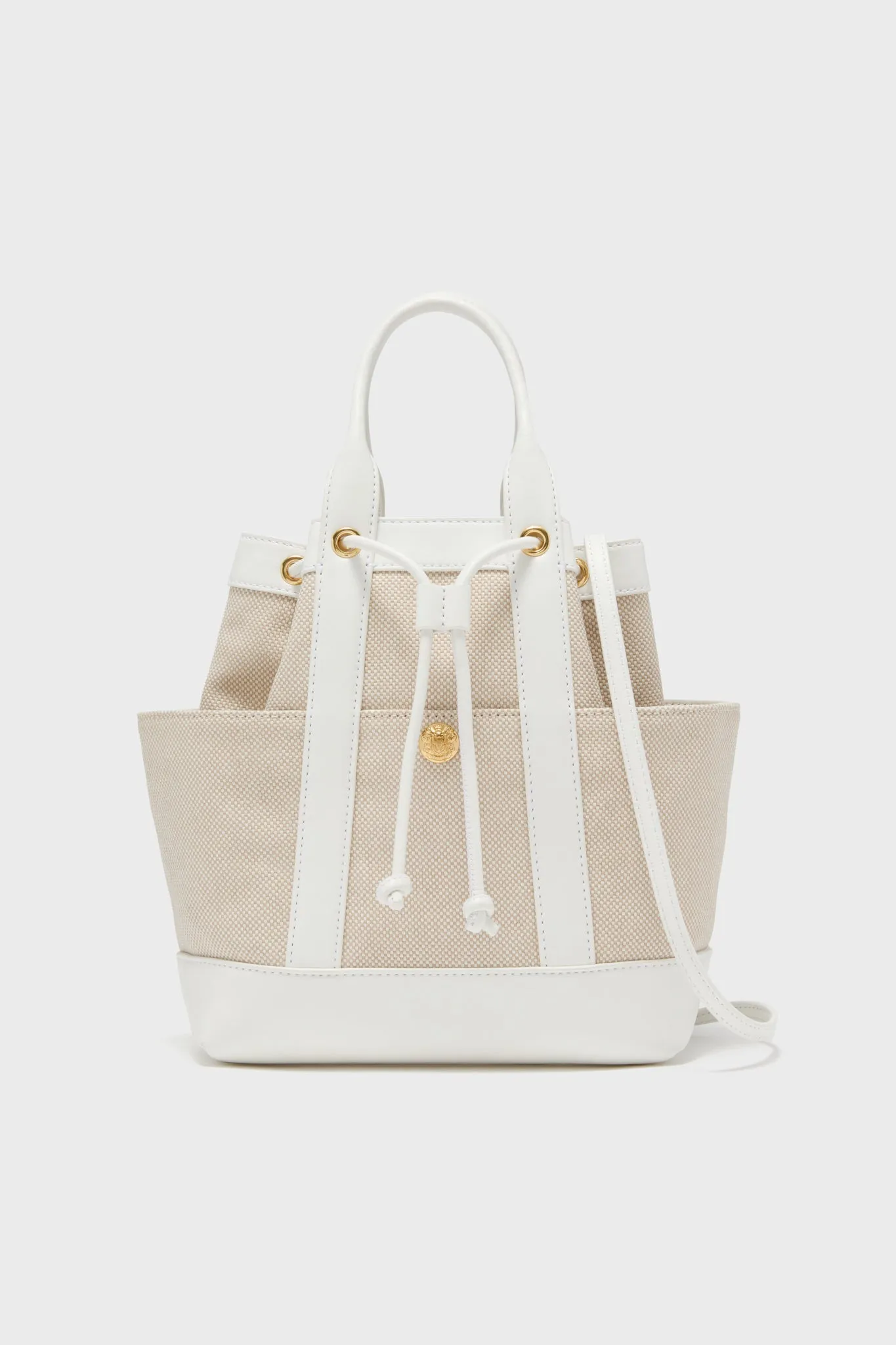 Natural and Off White Veronica Beard Goody Bag