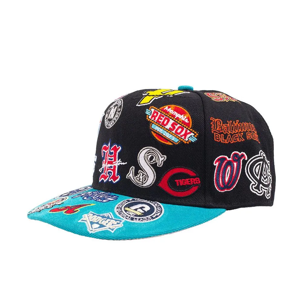 NEGRO LEAGUE COLLAGE FITTED HAT