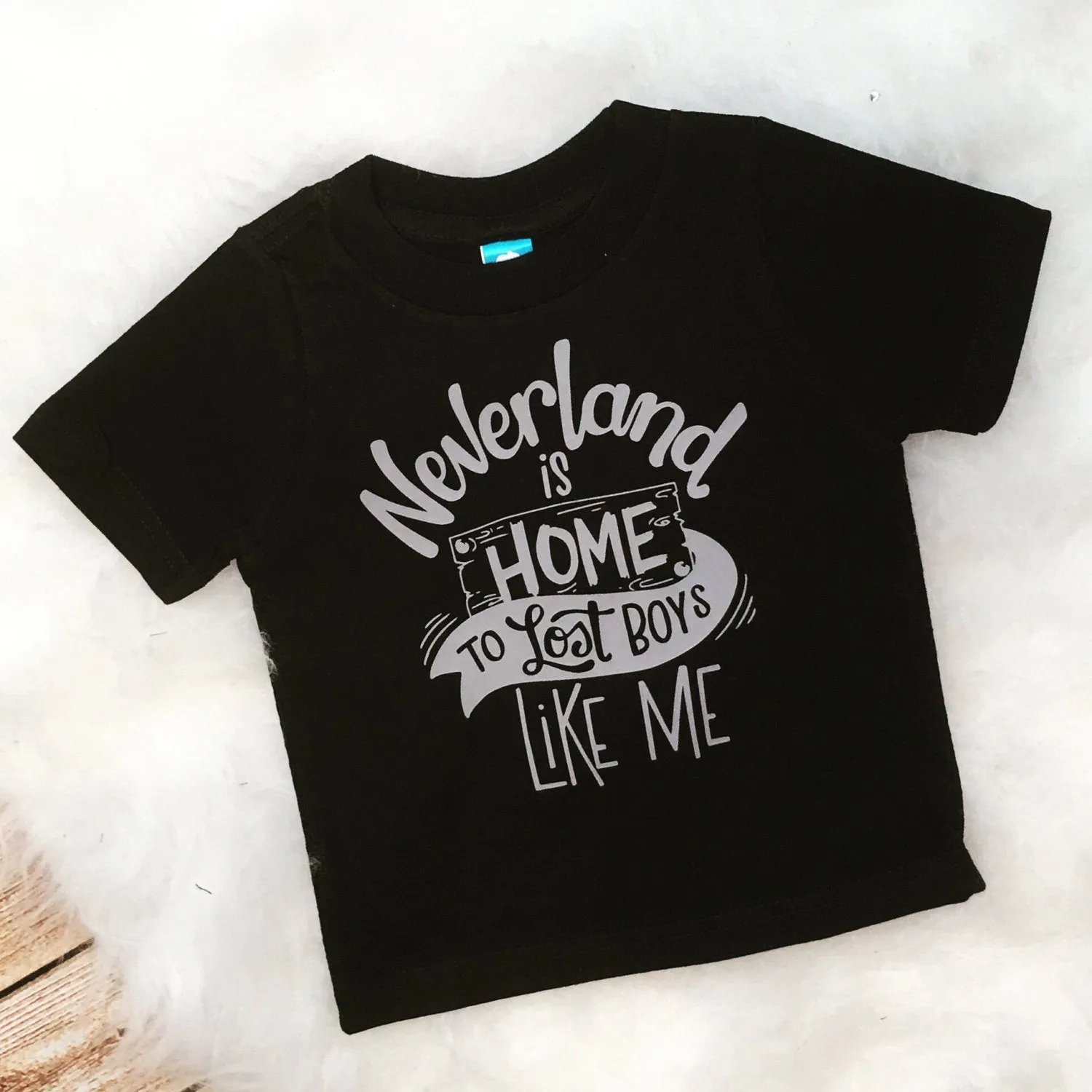 Neverland is Home to Lost Boys Toddler Tee