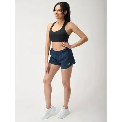 New Balance Women's Sport Essentials 3 Inch Shorts- Navy