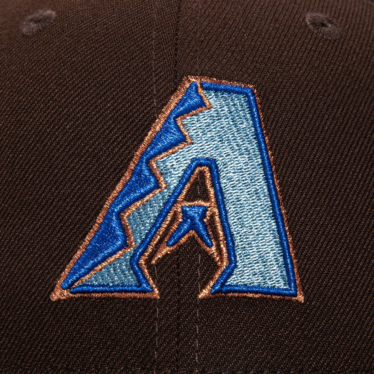 New Era 59Fifty Arizona Diamondbacks Inaugural Patch A Hat - Brown, Black