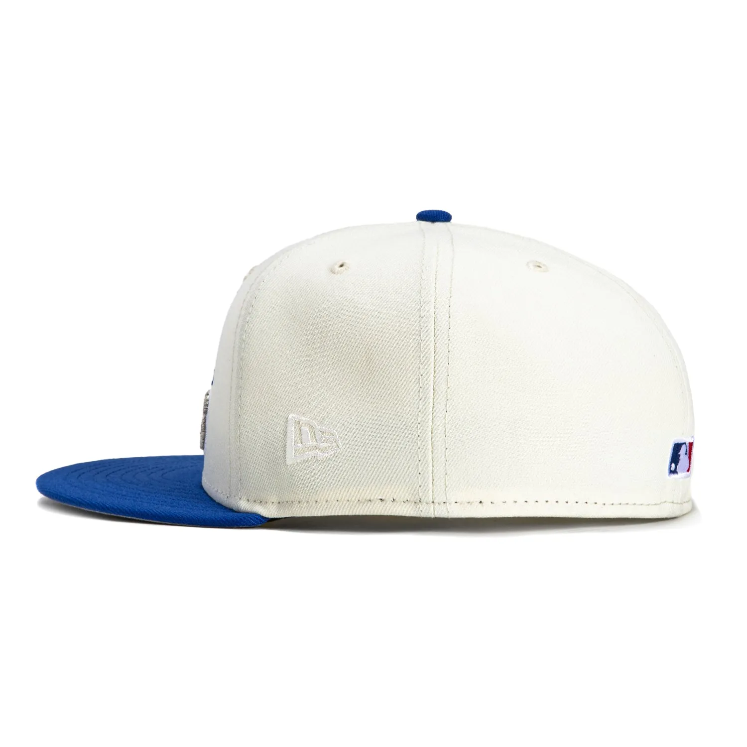 New Era 59Fifty Los Angeles Dodgers 2024 World Series Champions Patch Logo Hat - White, Royal
