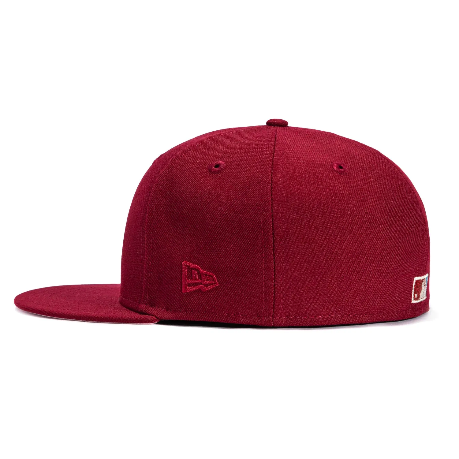 New Era 59Fifty New York Yankees 1978 World Series Patch Hat - Cardinal