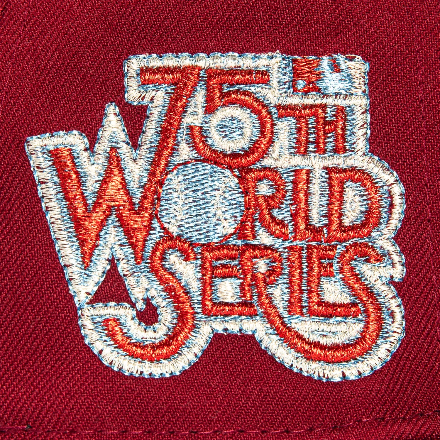 New Era 59Fifty New York Yankees 1978 World Series Patch Hat - Cardinal