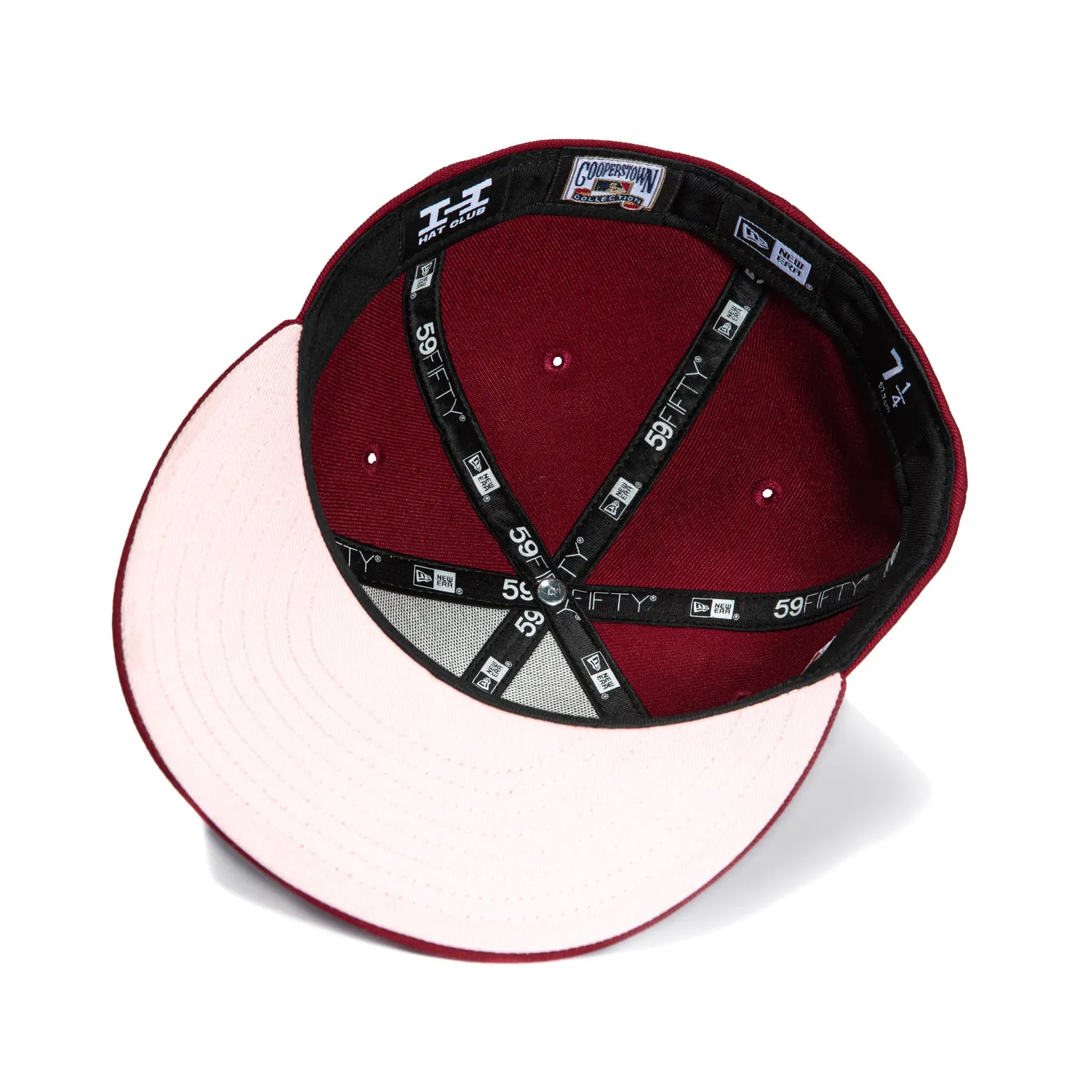 New Era 59Fifty New York Yankees 1978 World Series Patch Hat - Cardinal
