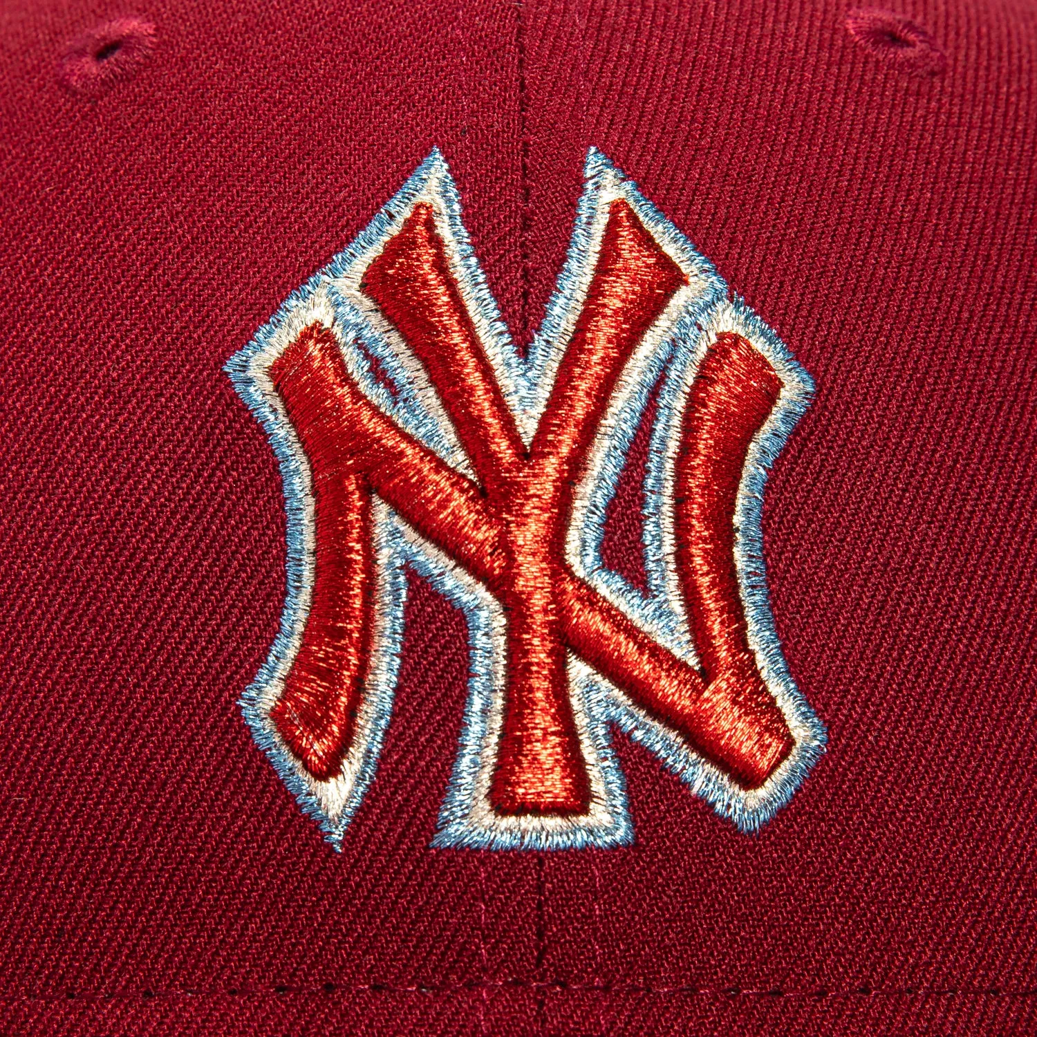 New Era 59Fifty New York Yankees 1978 World Series Patch Hat - Cardinal