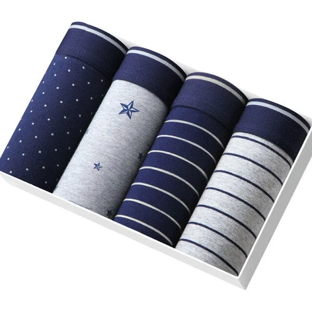 New Mens Underwear Boxers Fashion printed Men Underpants Boxer Shorts Modal Male Panties Pouch Sheath Underpants