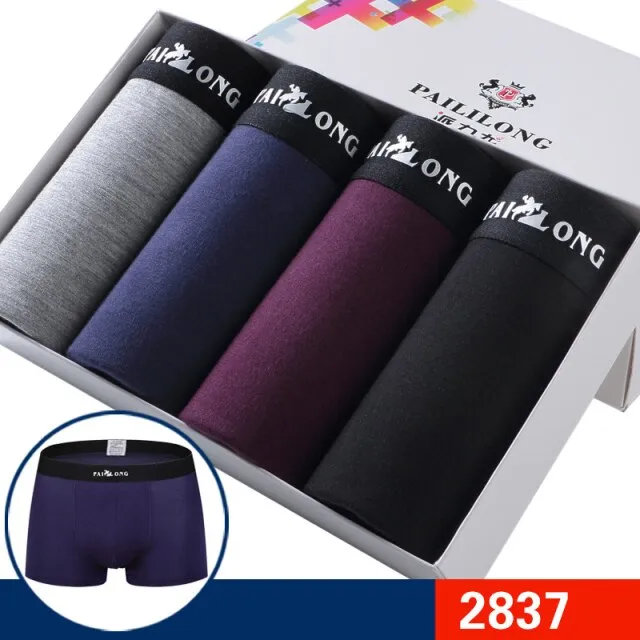New Mens Underwear Boxers Fashion printed Men Underpants Boxer Shorts Modal Male Panties Pouch Sheath Underpants