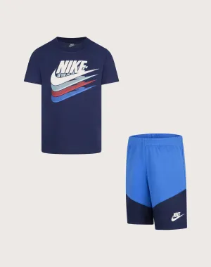 Nike Swoosh Shorts Set Pre-School