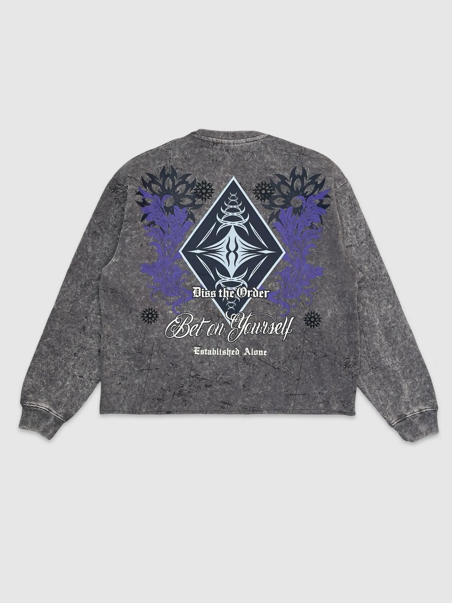 NOR-GN4086-Bet On Yourself Crop Sweatshirt
