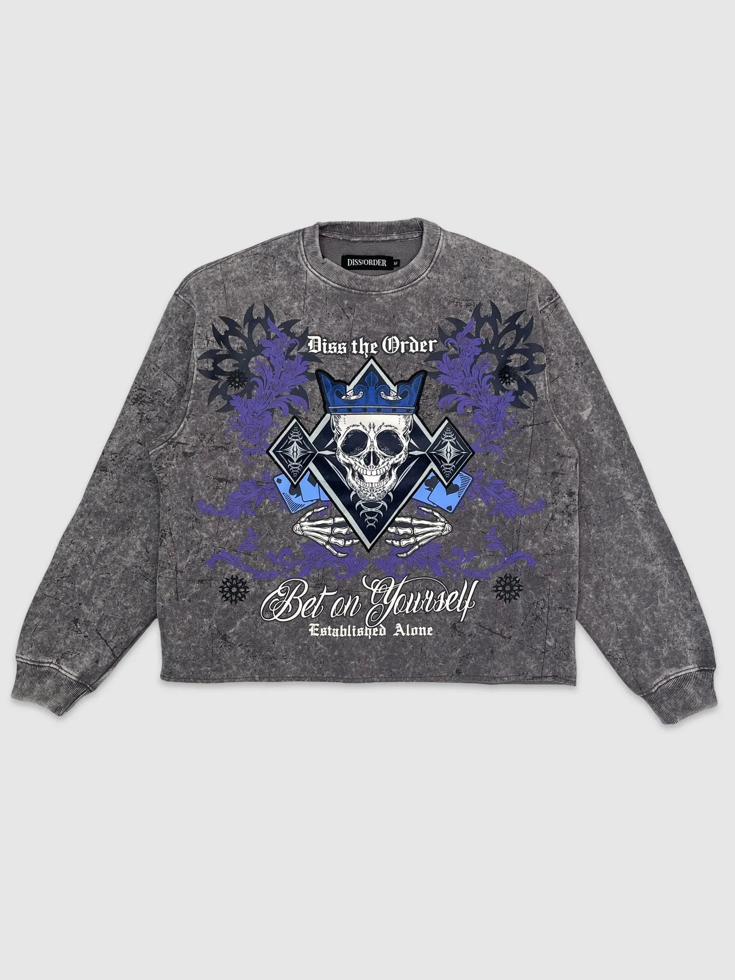 NOR-GN4086-Bet On Yourself Crop Sweatshirt