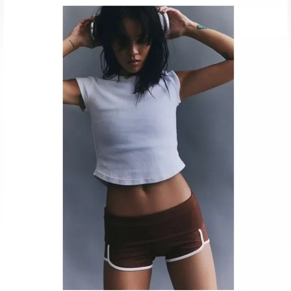 NWOT Free People Movement Island Time Shorts