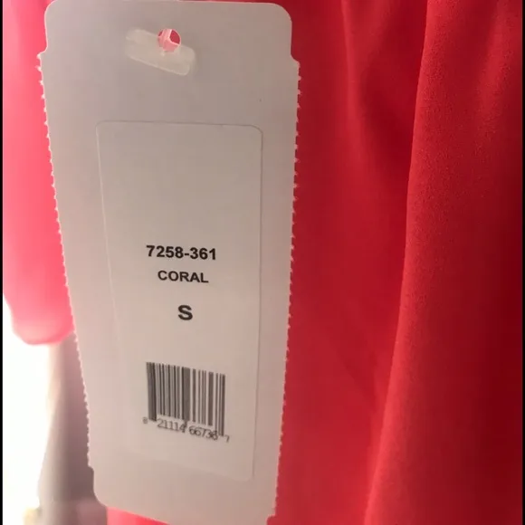 NWT Coral OFF OR ON SHOULDER ROMPER