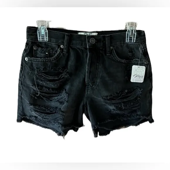 NWT People Maggie Mid Rise Shorts