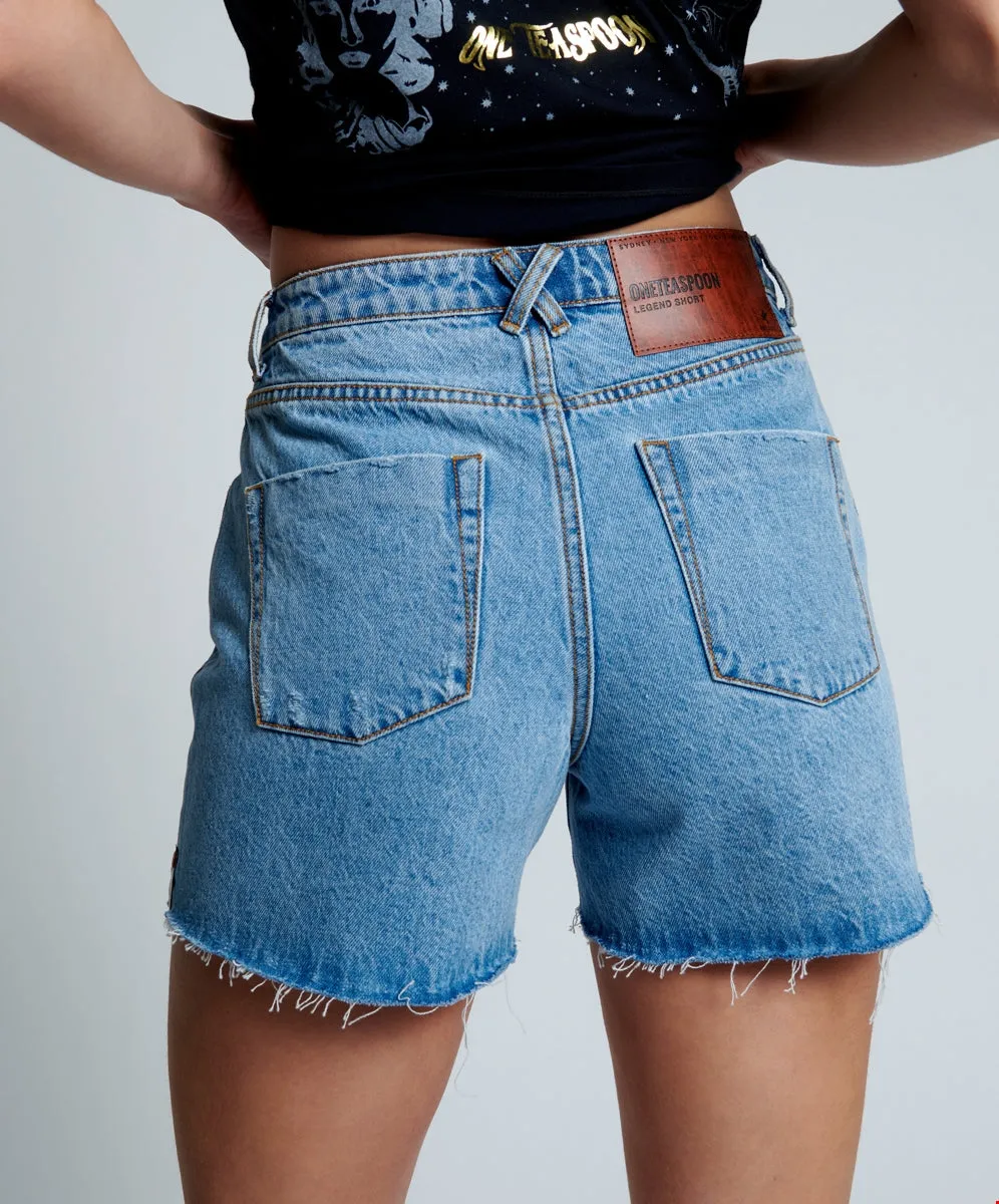 Ocean Legend Mom Fit Shorts
