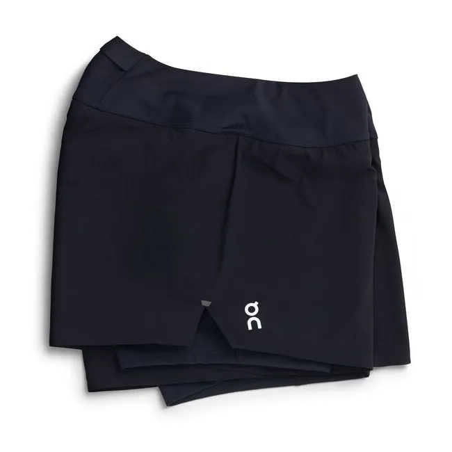 On Women's Running Shorts Black