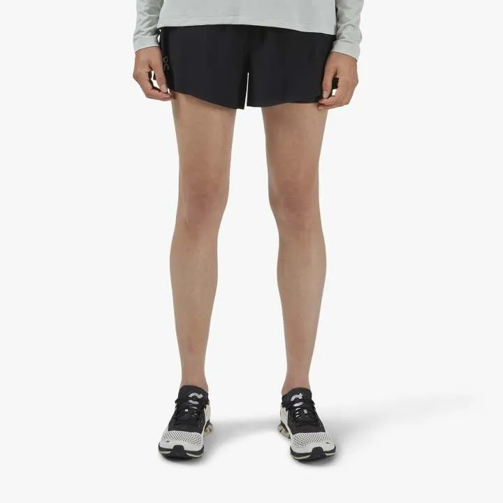 On Women's Running Shorts Black
