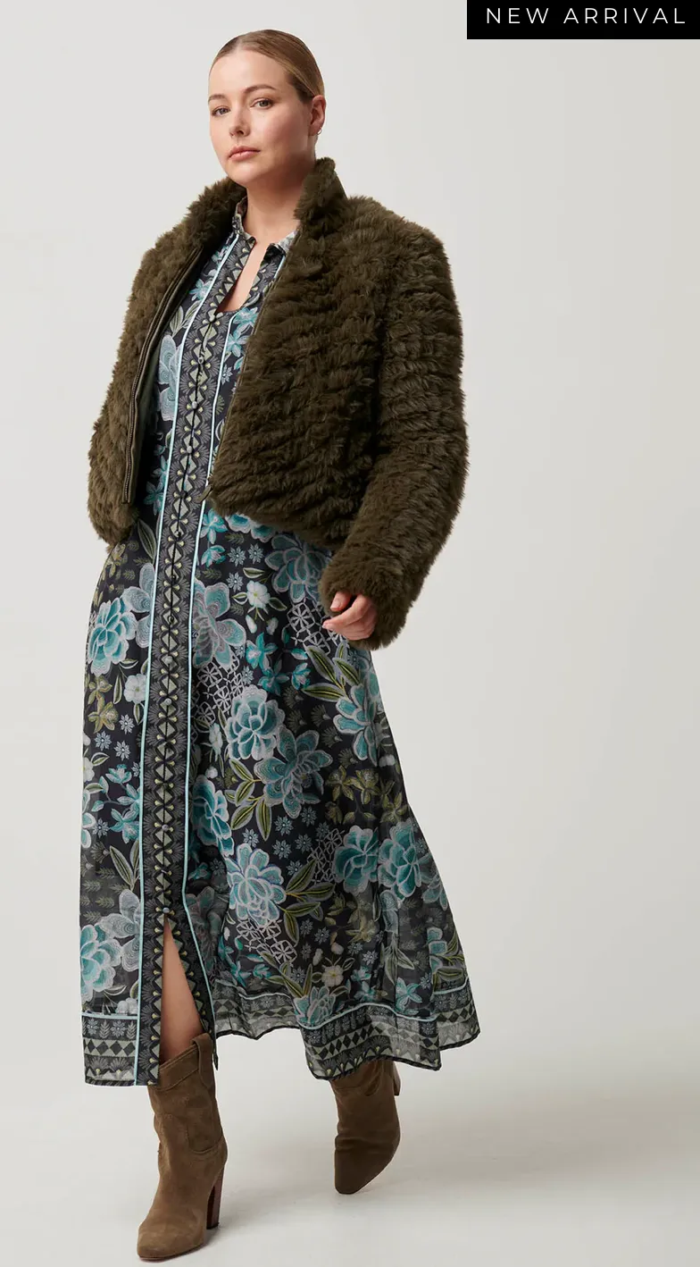 OnceWas Faux Fur Jacket Range
