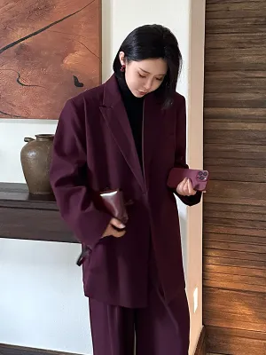 Oversized Double-Breasted Blazer