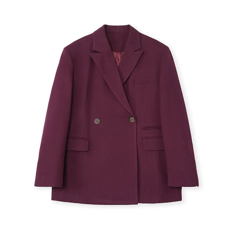 Oversized Double-Breasted Blazer