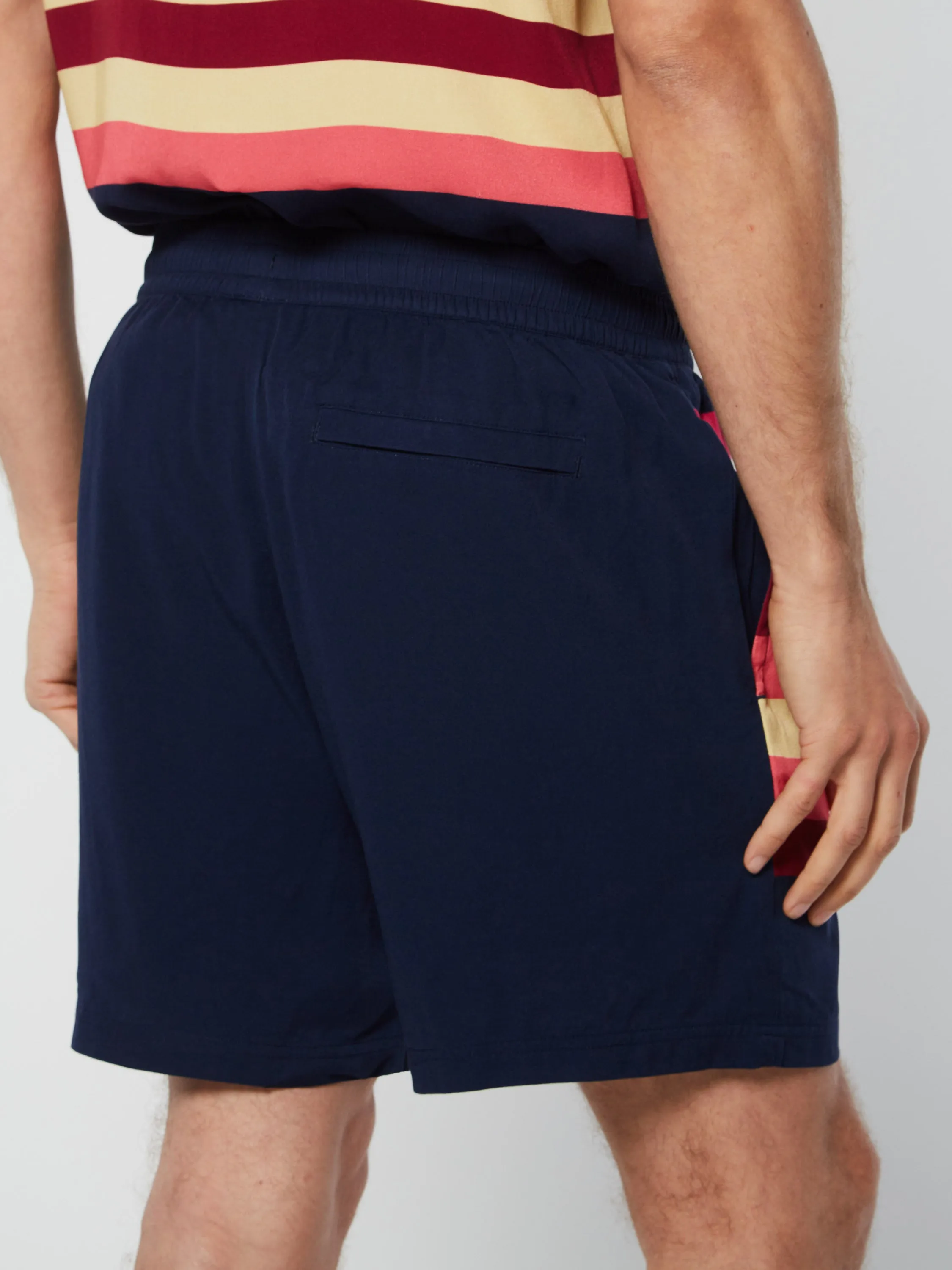 Pennellata Short- Maritime Blue/ Multi