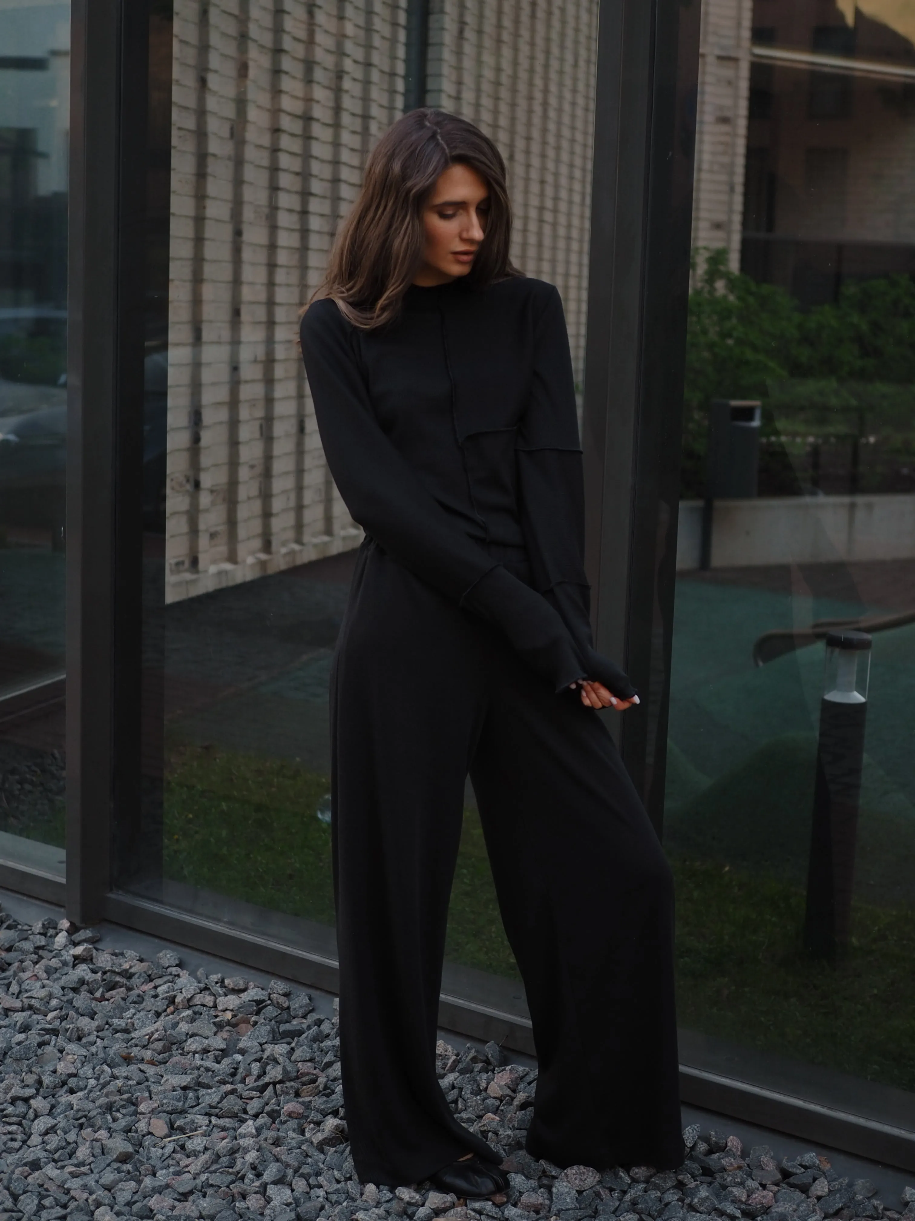 PERFECT LONGSLEEVE in Black
