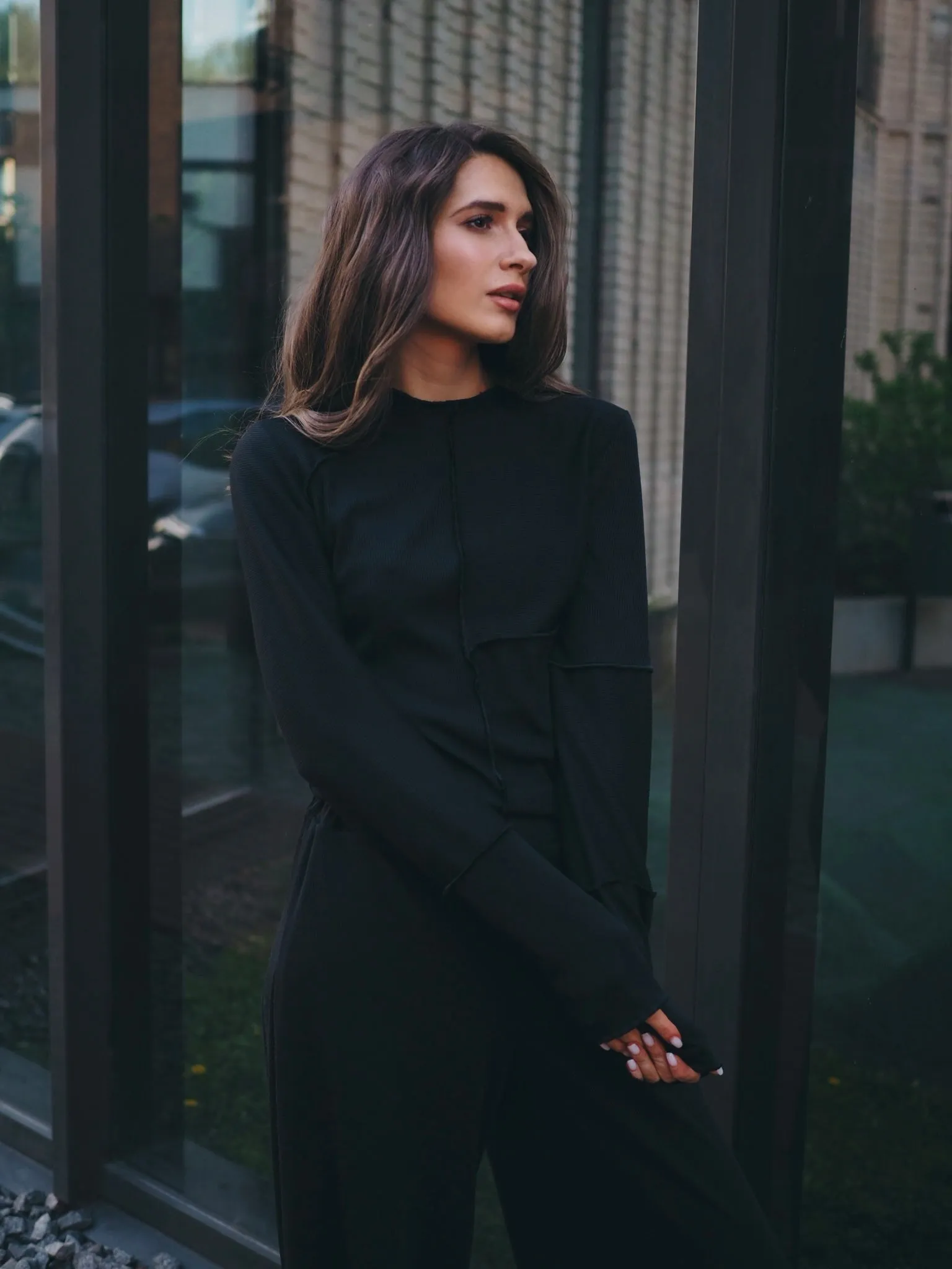 PERFECT LONGSLEEVE in Black