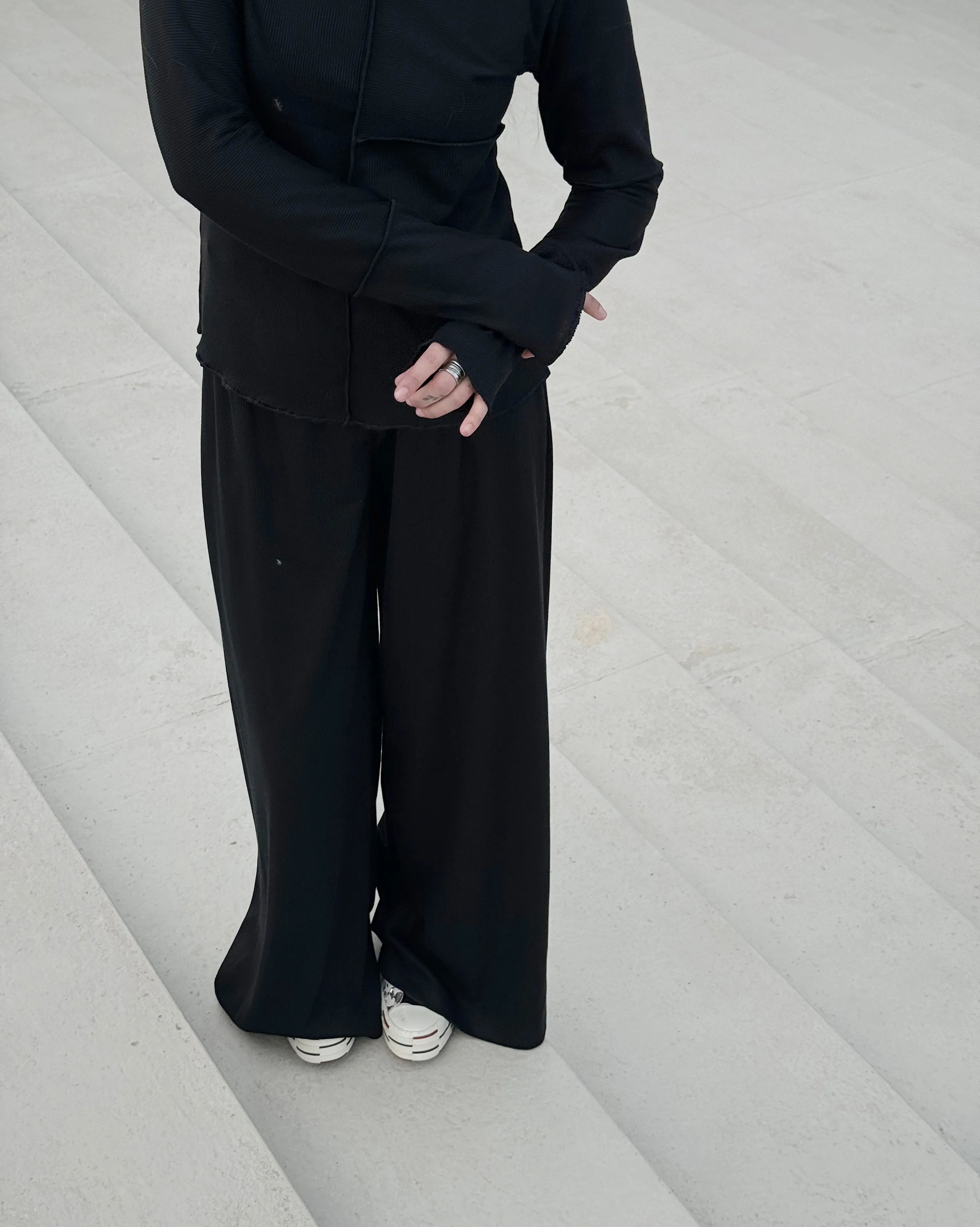 PERFECT LONGSLEEVE in Black
