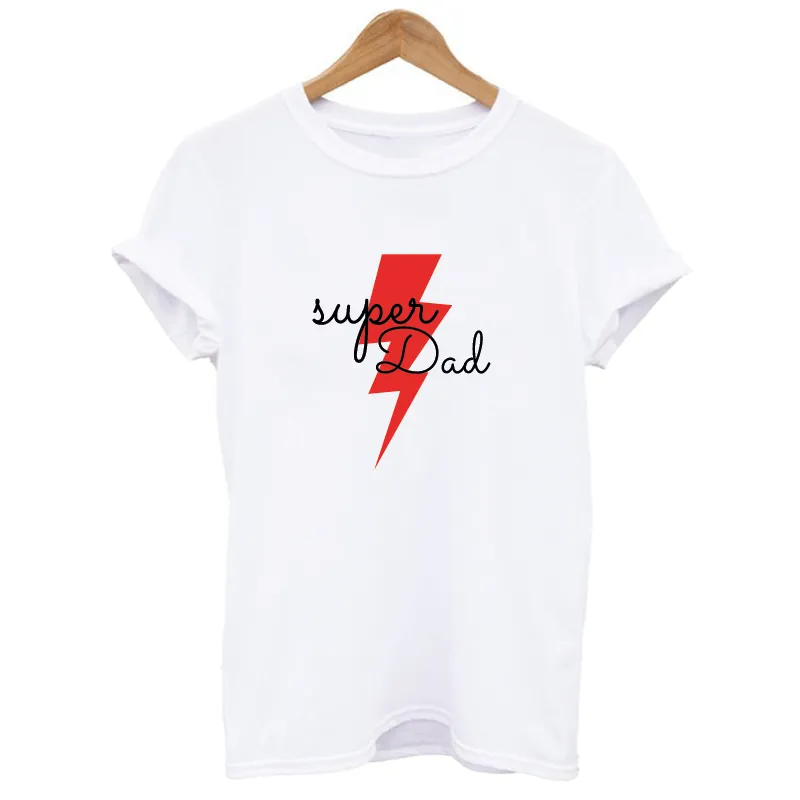 Personalised Matching Super Dad, Super Mum and Super Kid T-shirts
