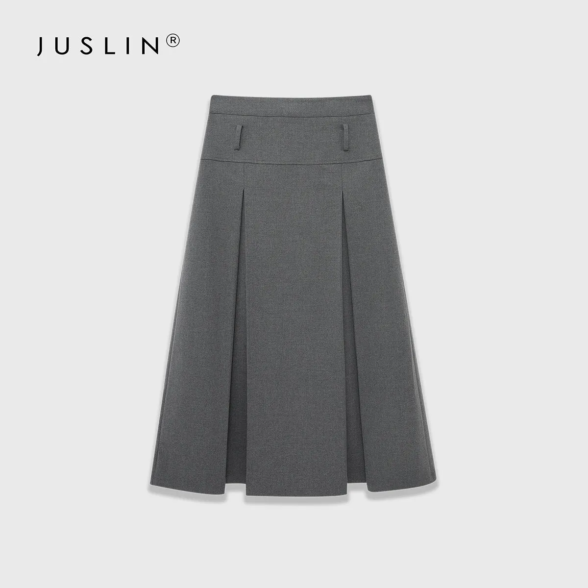 Pinstripe Vest and Skirt Set