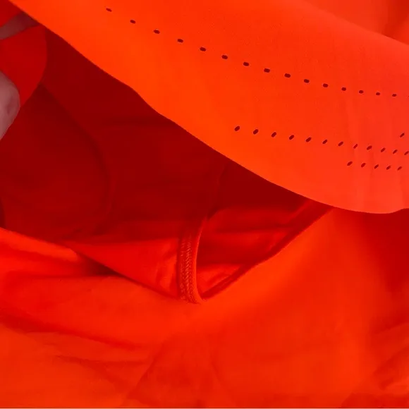 PLUS Athleta X Allyson Felix NEW Legend Run With It Neon Hor Orange Shorts 1X 3X