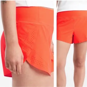 PLUS Athleta X Allyson Felix NEW Legend Run With It Neon Hor Orange Shorts 1X 3X