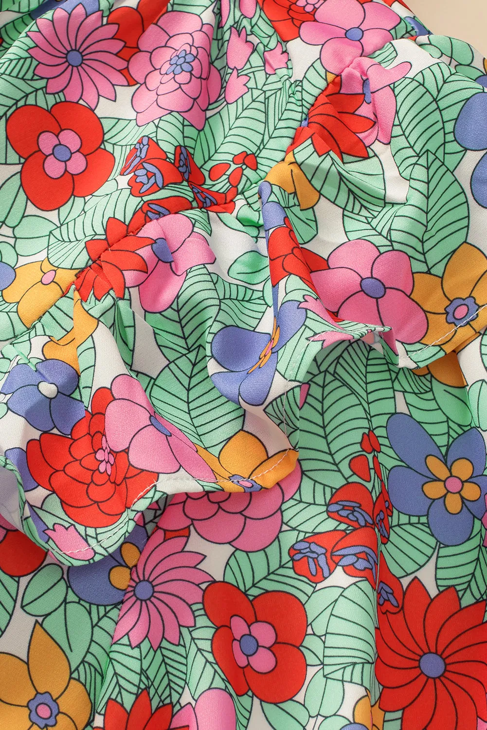 Plus Size Floral Blouse