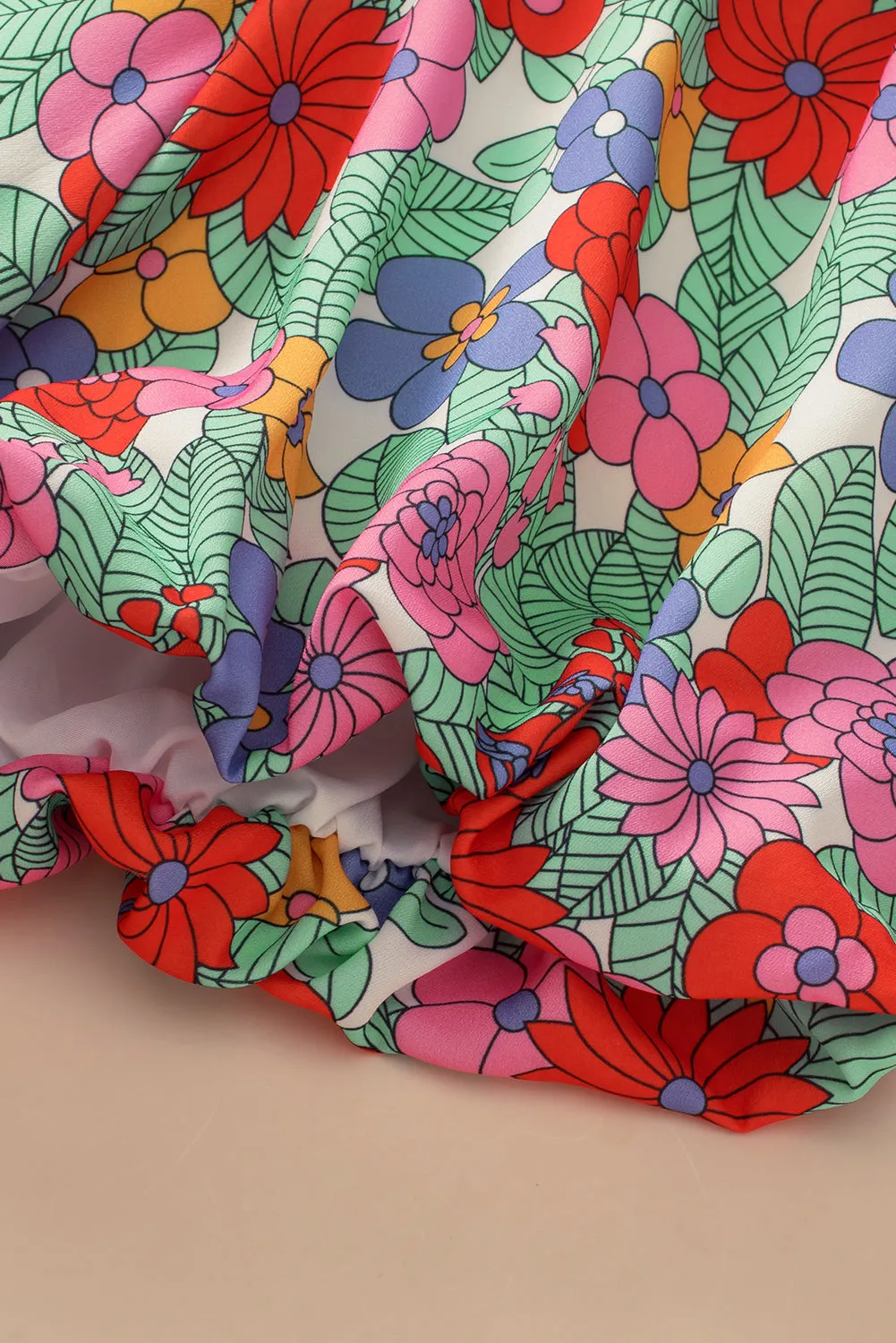 Plus Size Floral Blouse