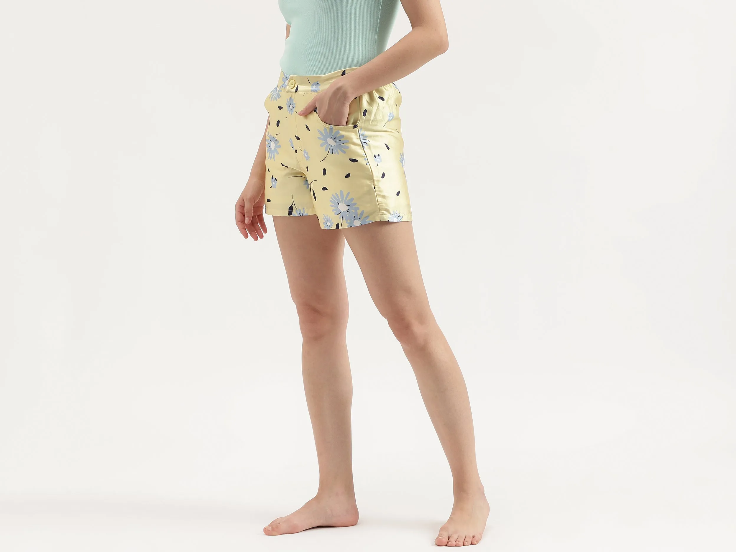 Printed Regular Fit Shorts