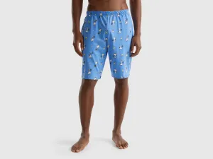 Printed Regular Fit Shorts