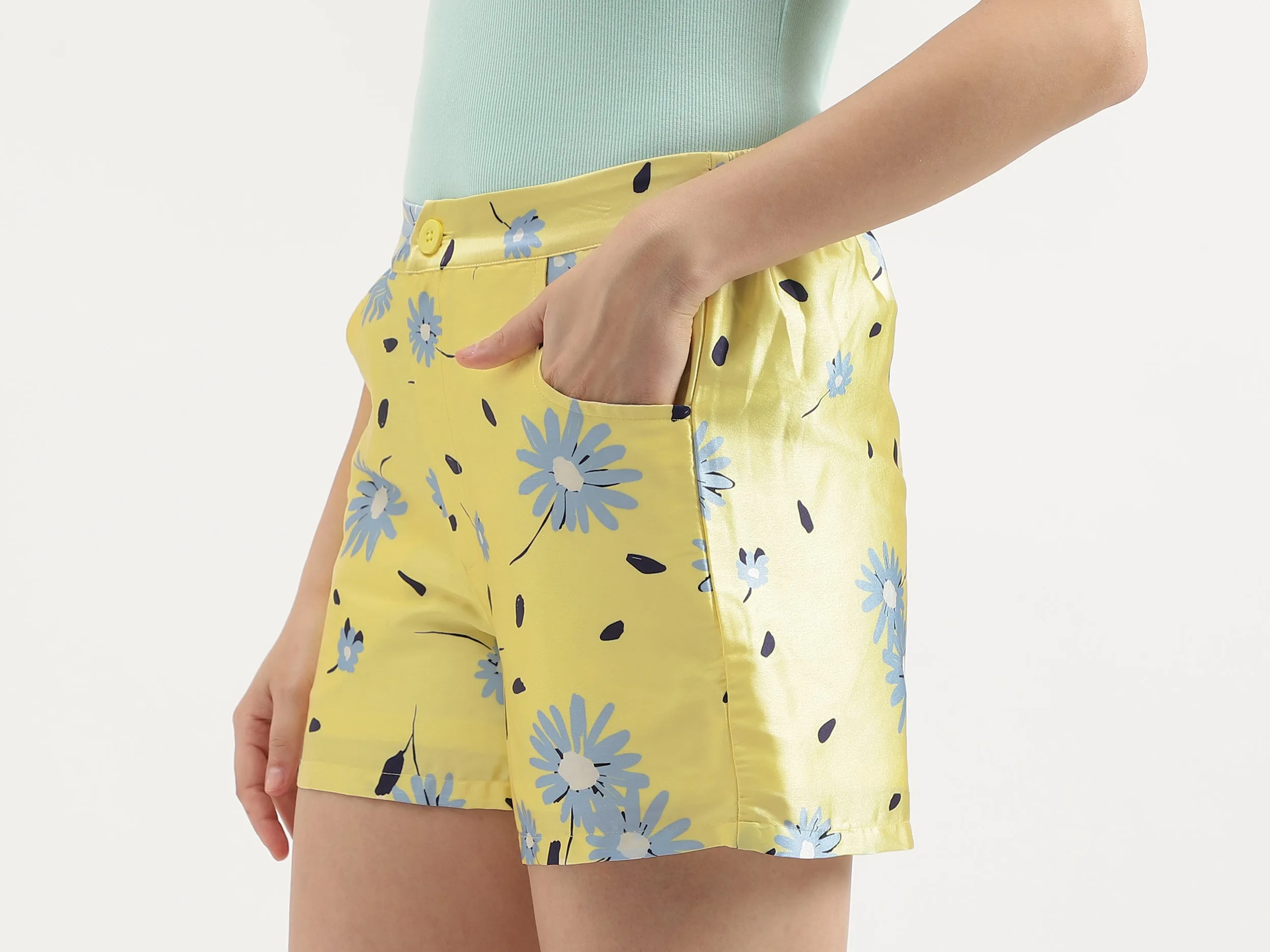 Printed Regular Fit Shorts