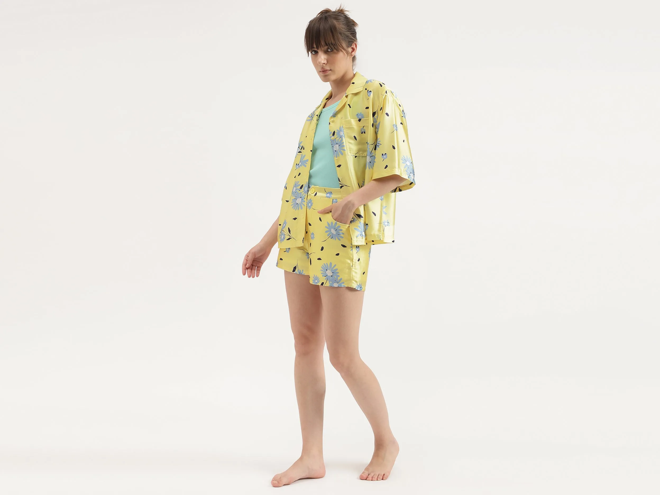 Printed Regular Fit Shorts