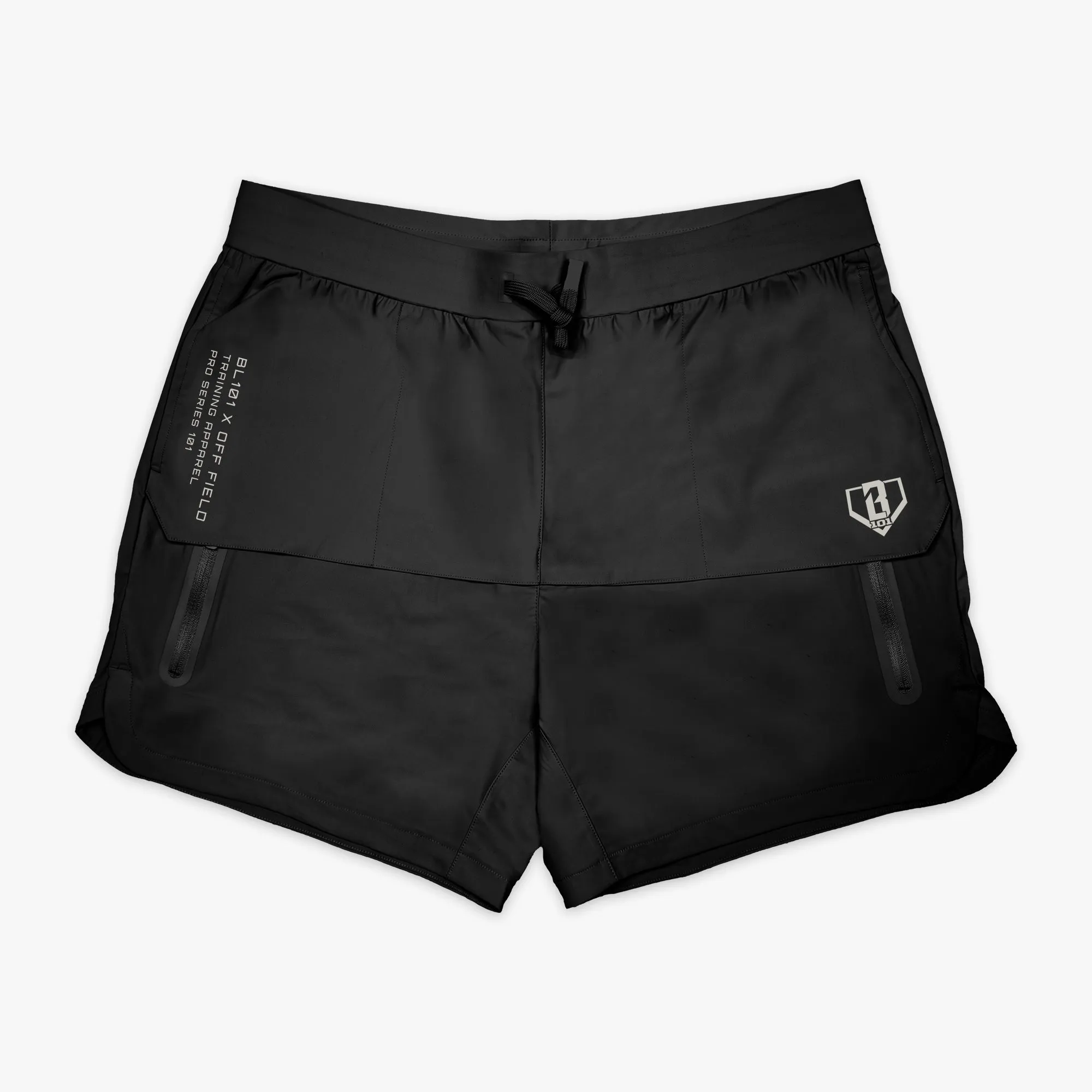 Pro Series Overlay Youth Shorts - Black
