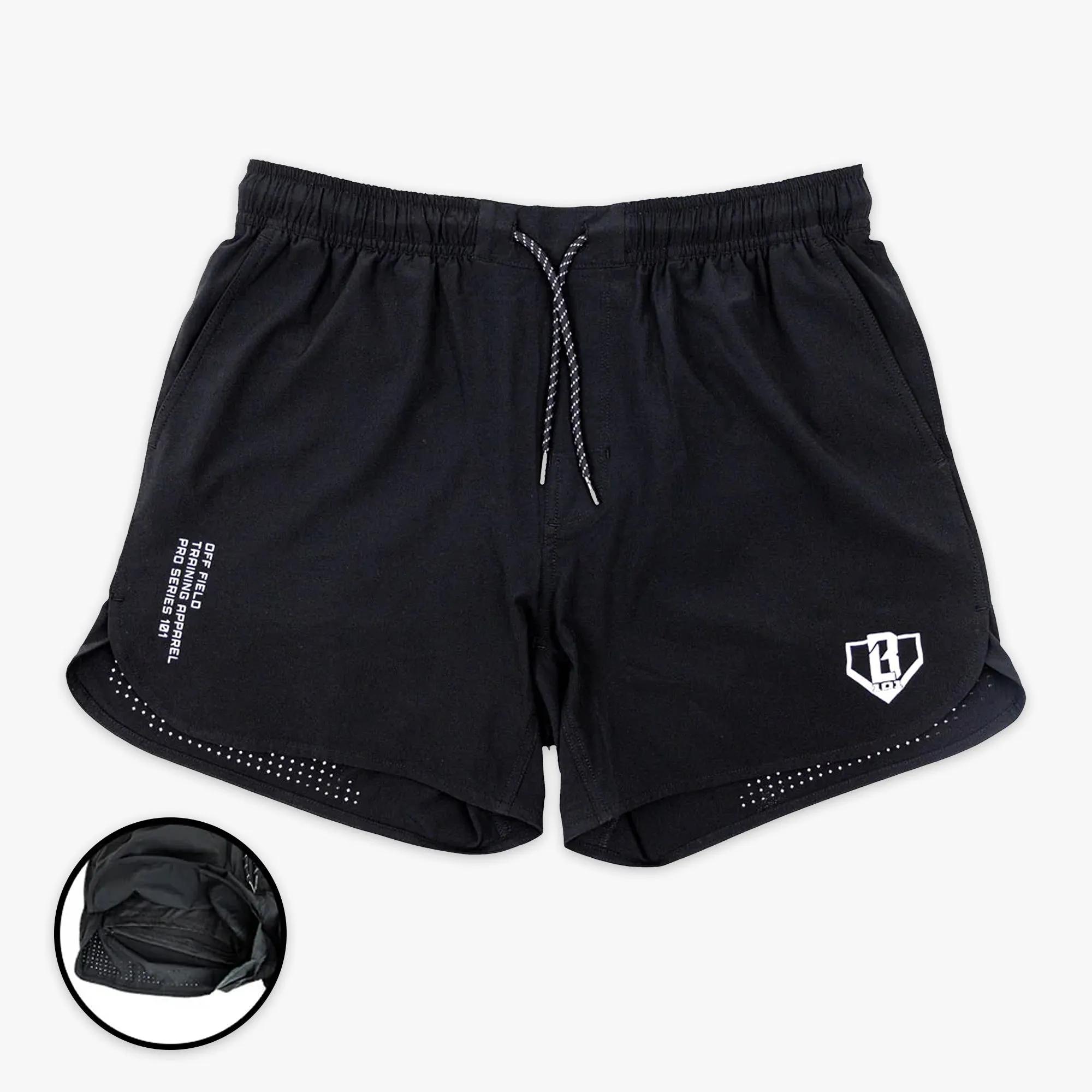 Pro Series Shorts with Liner - Black