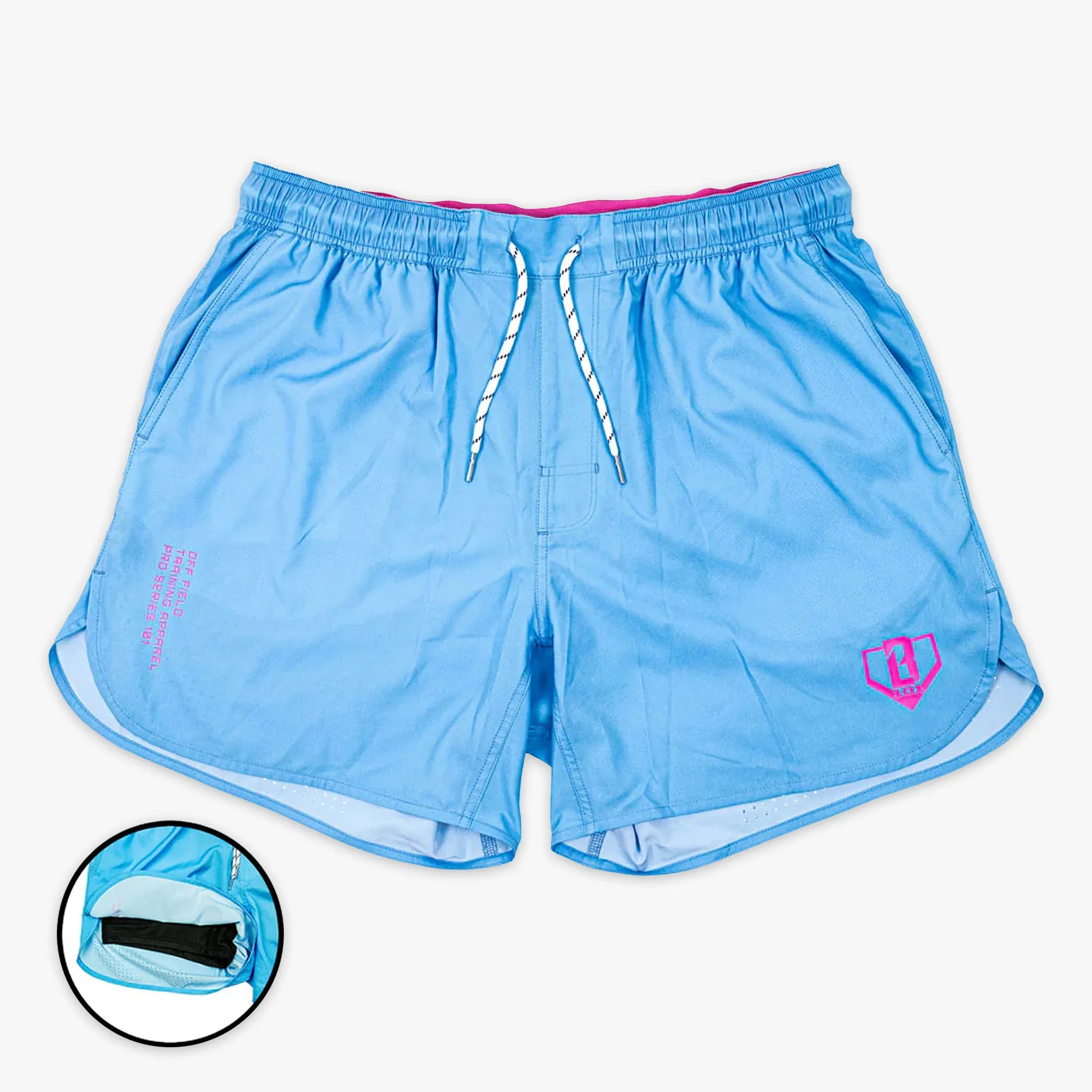 Pro Series Shorts with Liner - Blue