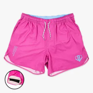 Pro Series Shorts with Liner - Pink