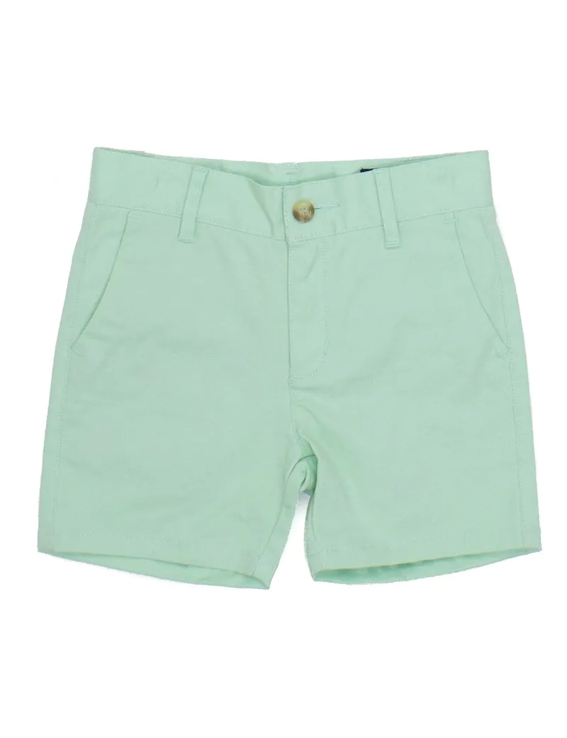 Properly Tied Boys Patriot Short - Seafoam