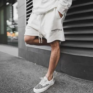 Pure Cotton Sports Raw Shorts Shorts