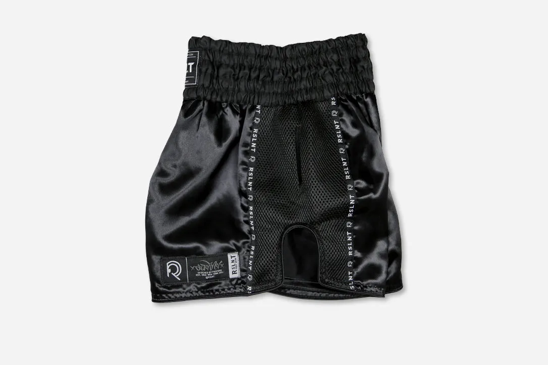 "Noir" Muay Thai Shorts