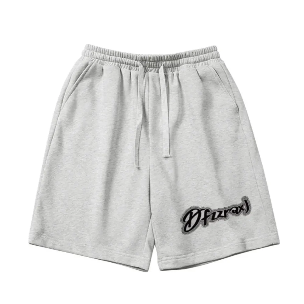 "Random Black Letters" Shorts