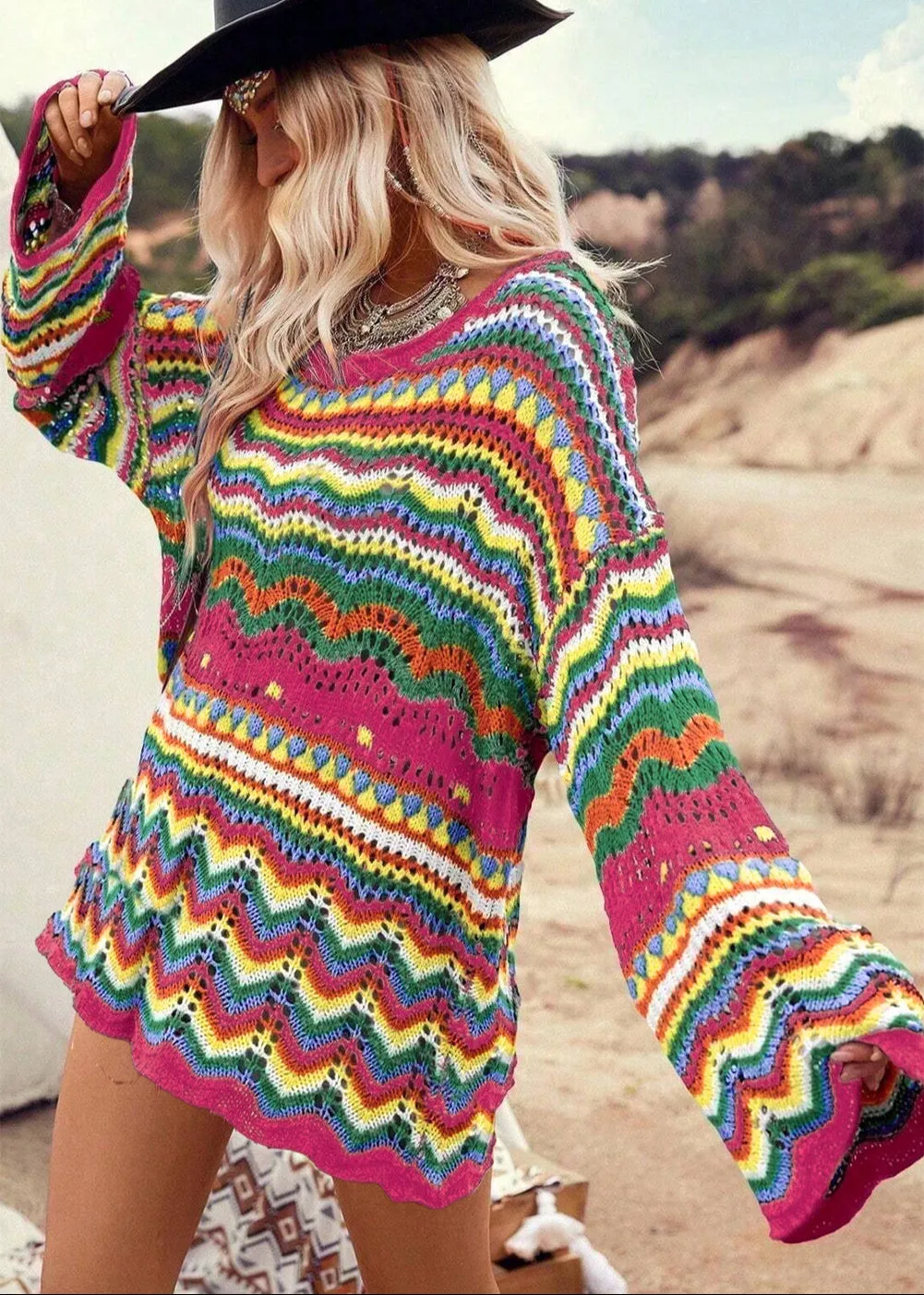 Rainbow Dancer Sweater